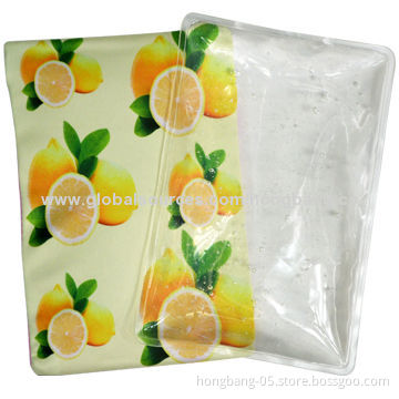 Gel Ice Pack Pad, 10x15cm Size, EN71, SGS, MSDS, RoHS Marks